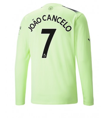 Manchester City Joao Cancelo #7 Tredjedrakt 2022-23 Langermet
